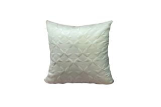 Picture of GEOMETRIC Velvet Cushion with Inner in Multiple Colours (45cm x 45cm) - Beige