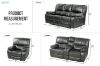 Picture of PASADENA Reclining Sofa Range in Air Leather (Grey)