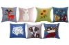 Picture of EMBROIDERY Linen Cushion with Inner in Multiple Colors (45x45cm)