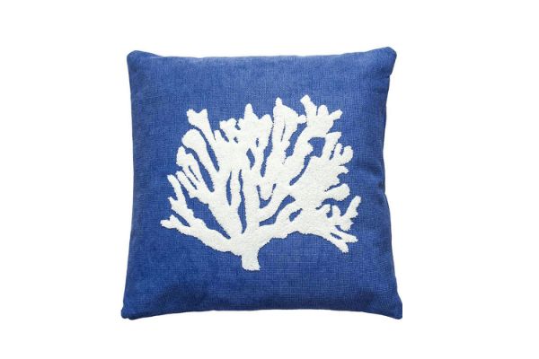 Picture of EMBROIDERY Linen Cushion with Inner in Multiple Colors (45cm x 45cm) - White Branches