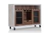 Picture of RALYNA Wine Cabinet / Kitchen Island (Brown)