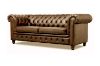 Picture of WILLIFORD 3/2 Seater Chesterfield Top Grain Leather Sofa Range (Tobacco)