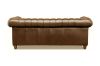 Picture of WILLIFORD 3/2 Seater Chesterfield Top Grain Leather Sofa Range (Tobacco)