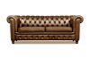 Picture of WILLIFORD 3/2 Seater Chesterfield Top Grain Leather Sofa Range (Tobacco)