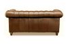 Picture of WILLIFORD 3/2 Seater Chesterfield Top Grain Leather Sofa Range (Tobacco)