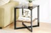 Picture of ATMOS Black Glass Top End Table