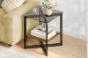 Picture of ATMOS Black Glass Top End Table