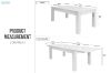 Picture of BRANCO 180-256 Extension Dining Table