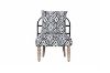 Picture of PAISLEY Lounge Chair (Black/White)