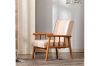 Picture of [FLOOR MODEL CLEARANCE] BARNHOUSE Spotted Microfiber Armchair (Beige)