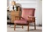 Picture of [FLOOR MODEL CLEARANCE] BARNHOUSE Velvet Armchair (Rose)