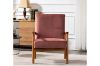 Picture of [FLOOR MODEL CLEARANCE] BARNHOUSE Velvet Armchair (Rose)