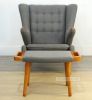 Picture of  [FLOOR MODEL CLEARANCE] PAPA BEAR Chair with Ottoman *Wool