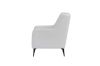 Picture of [FLOOR MODEL CLEARANCE] SILAS Lounge Chair Metal Legs (White)