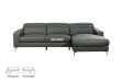 Picture of [FLOOR MODEL CLEARANCE] CHERADI Sectional Sofa in 100% Top Grain Leather - Chaise Facing Right