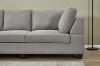 Picture of [FLOOR MODEL CLEARANCE] LIBERTY Fabric Left-Facing Chaise Sectional Sofa without Ottoman (Light Grey)