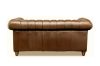 Picture of WILLIFORD 3/2 Seater 100% Genuine Leather Chesterfield Sofa Range (Tobacco)