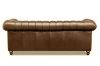 Picture of WILLIFORD 3/2 Seater 100% Genuine Leather Chesterfield Sofa Range (Tobacco)