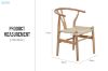 Picture of WISHBONE Solid Beech Wood Y Replica Chair (Natural)