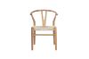 Picture of WISHBONE Solid Beech Wood Y Replica Chair (Natural)