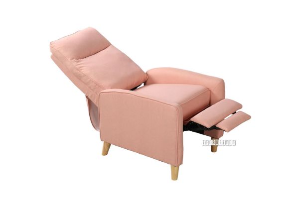 Picture of FINLEY Push Back Reclining Chair /Recliner (Pink)