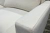 Picture of [FLOOR MODEL CLEARANCE] VENICE Feather Filled Fabric Sectional Sofa (White)