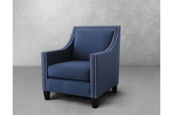 Picture of [FLOOR MODEL CLEARANCE] WEXFORD Accent Chair (Blue)