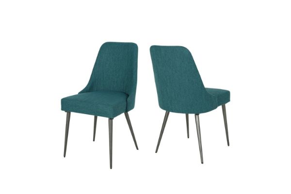 Picture of ALNOOR Fabric Dining Chair (Green) - 2PC in 1 Carton