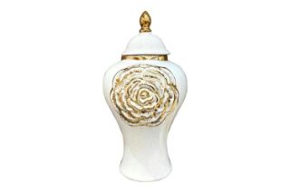 Picture of YARRA Ceramic Ginger Flower Vase - Medium