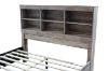 Picture of AGILENT Storage Bed Frame with Built-in Shelves - Queen Size Bed Only