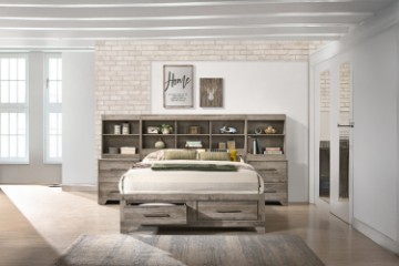Picture of AGILENT 3PC Bedroom Combo Set with Side Pier in Queen Size