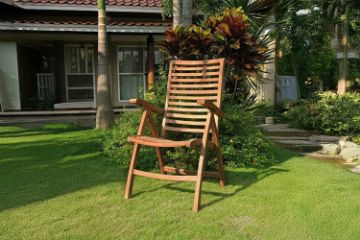 Picture of BALI Solid Teak Wood Reclining Chair