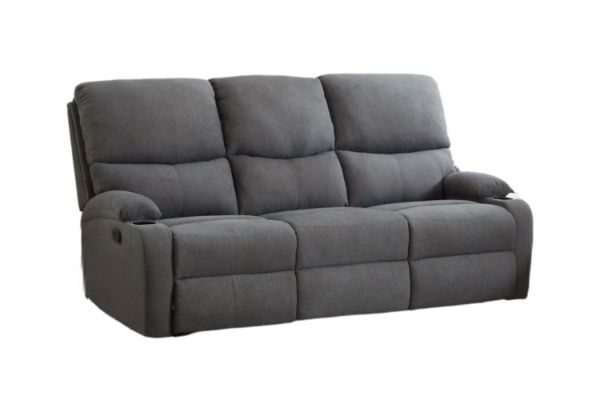 Picture of ALITA Fabric  Reclining Sofa Range with Drop Down Console and Cup Holder - 3RRC