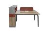 Picture of FOCUS Office System 2-Seater Desk with Cabinets 