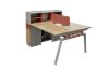 Picture of FOCUS Office System 2-Seater Desk with Cabinets 