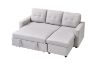 Picture of HARTFIELD Reversible Corner Sofa/Sofa Bed with Storage (Grey)