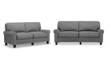 Picture of ORIANA 3/2 Seater Fabric Sofa Range (Grey)