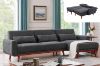 Picture of TARA Fabric Reversible Sectional Sofa Bed