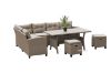 Picture of ALBANY Sectional Outdoor Dining Wicker Sofa Set