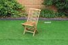 Picture of BALI Solid Teak Wood Foldable Outdoor Dining Chair