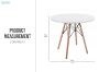 Picture of EAMES D80 Round Dining Table (White)