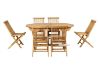 Picture of BALI 1.6M-2.4M Solid Teak Wood Extendable Outdoor Dining Set (7PC/9PC)