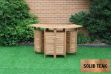 Picture of BALI Solid Teak Wood Extendable Outdoor Bar Table