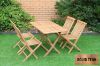 Picture of BALI Solid Teak Wood 5PC Outdoor Dining Set (Foldable Table)