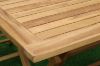 Picture of BALI Solid Teak Wood 5PC Outdoor Dining Set (Foldable Table)