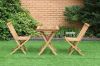 Picture of BALI Solid Teak Wood 3PC Outdoor Dining Set (D60 Table)