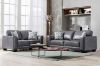 Picture of CAMILLA Air Leather Sofa Range (Grey) - 3+2 Sofa Set