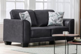 Picture of CAMILLA Tech Fabric Sofa Range (Black) - 2 Seater