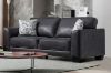 Picture of CAMILLA Air Leather Sofa Range (Black) - 3+2 Sofa Set