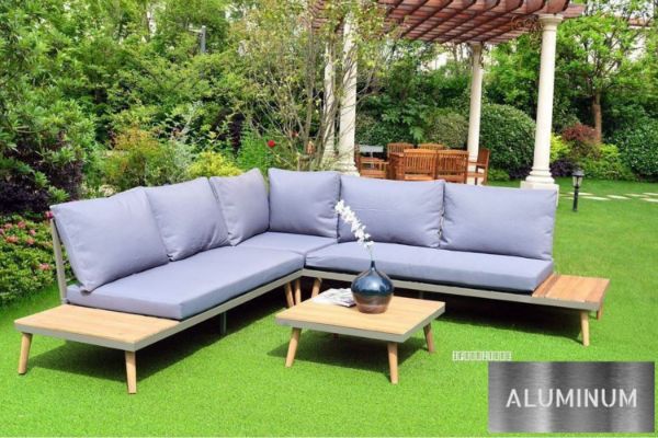 Picture of PORTER Aluminium Sectional Outdoor Lounge Sofa Set